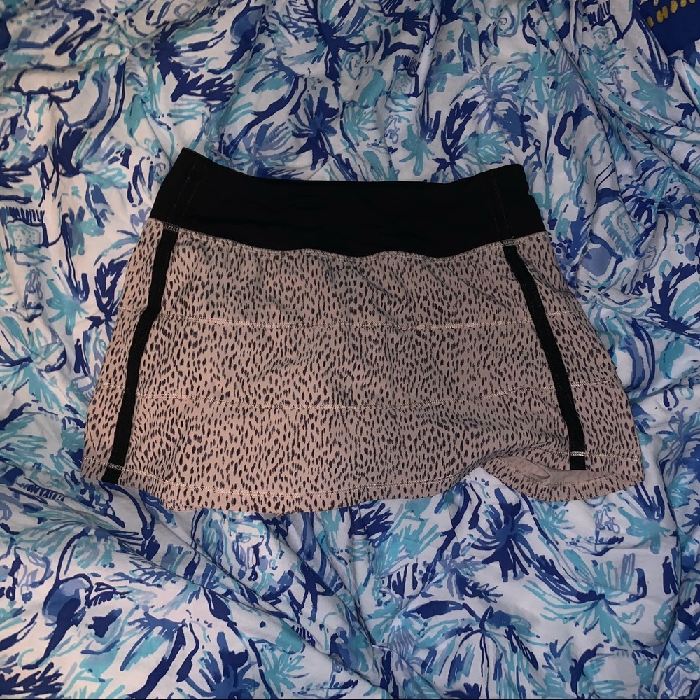 Cute 2 regular Lululemon cheetah skort!